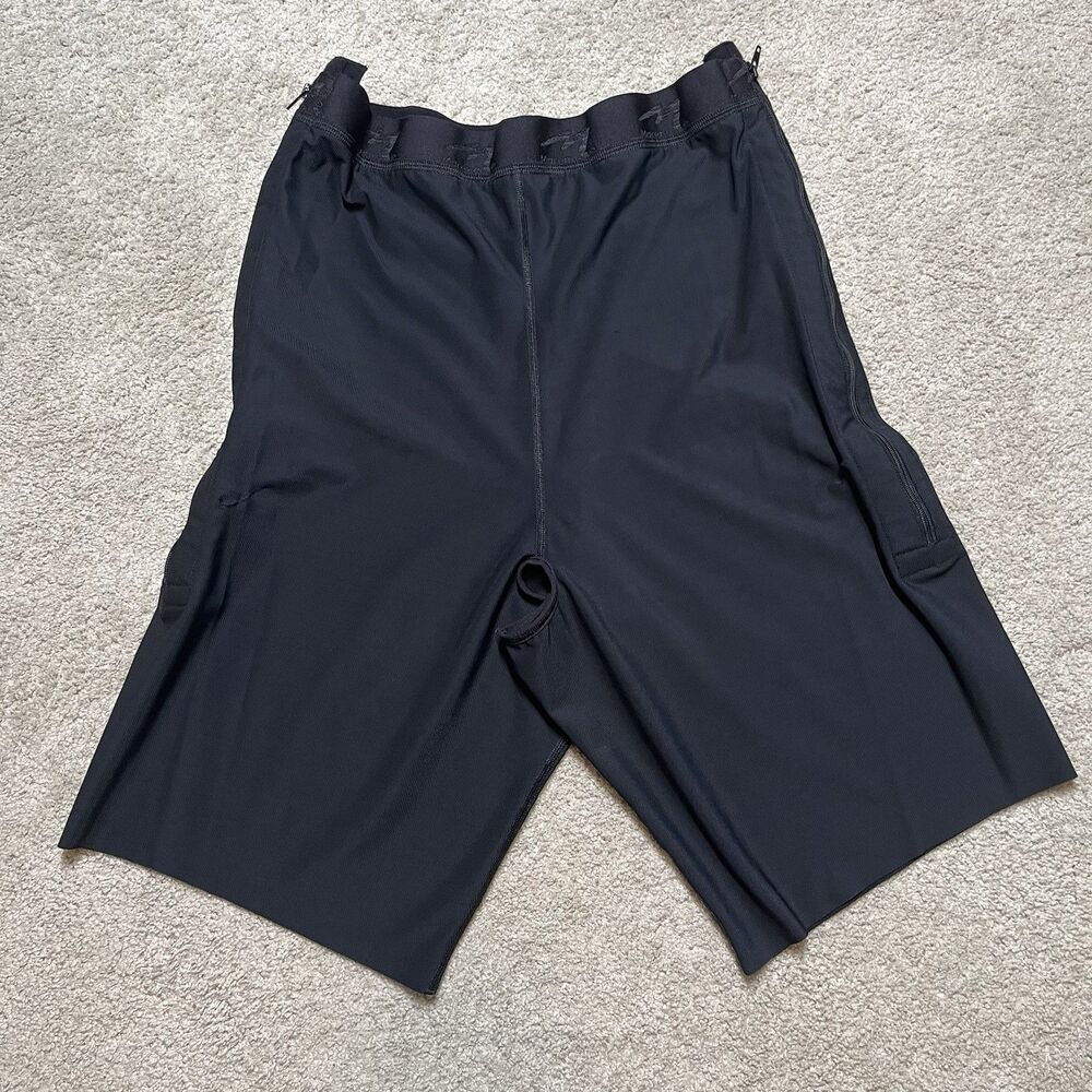 Marena Recovery High-Waist Girdle Size 4XL Short Length Compression Pants Black
